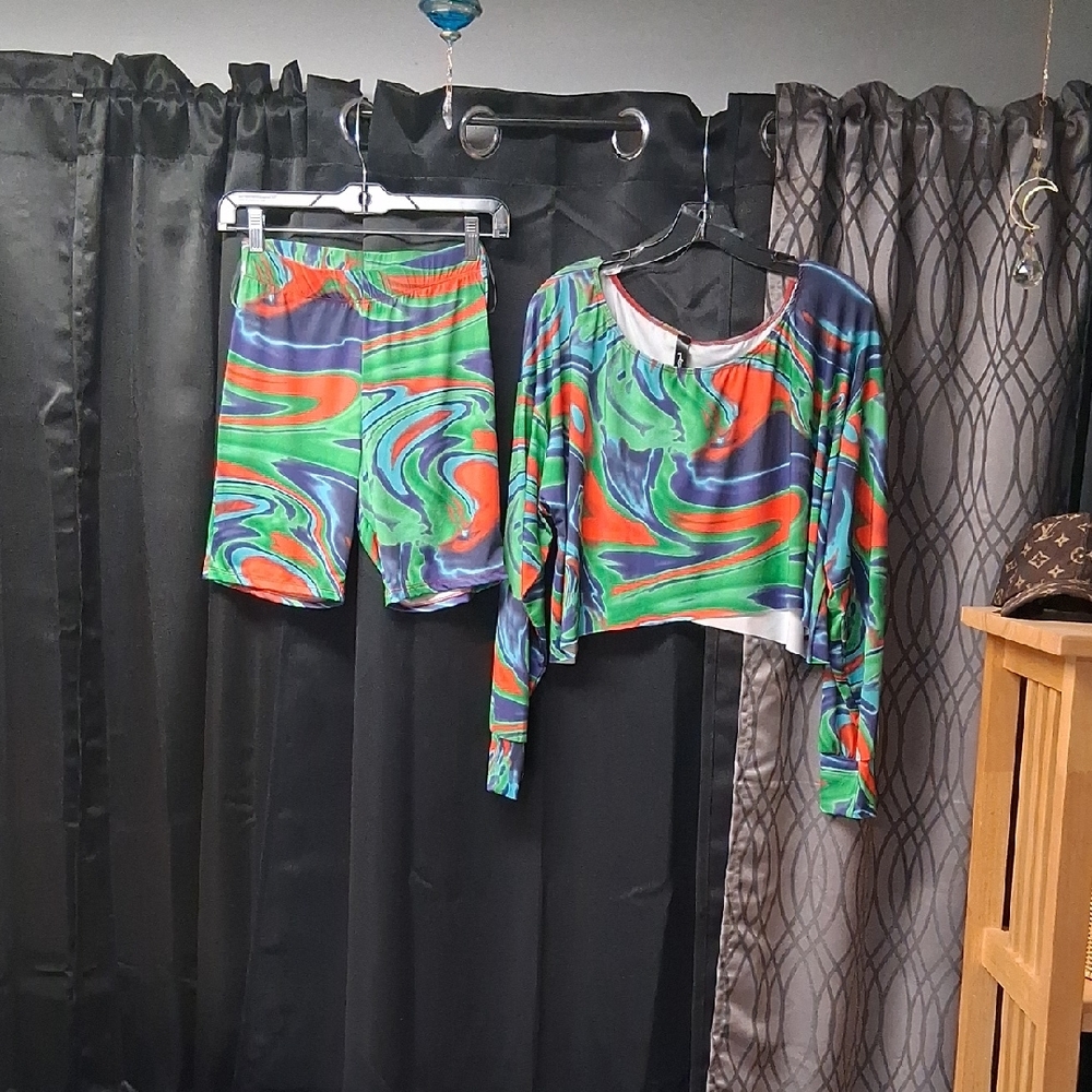 Vibrant Multicolor Women's Shorts